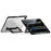 DUX DUCIS Axis Series For iPad Pro 13 (2025)  /  (2024) Tablet Case with Kickstand PC + TPU Shockproof Protective Cover - Black - 4