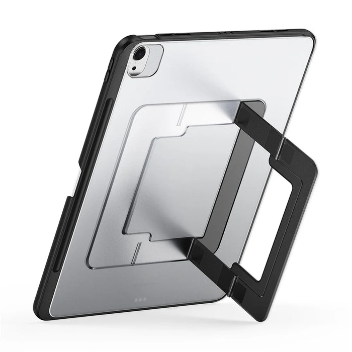 DUX DUCIS For iPad Air 13 (2026) / (2025) / (2024) Tablet Case  Axis Series Tablet Case with Kickstand PC + TPU Shockproof Protective Cover - Black - 2