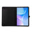 For Infinix Xpad 20 Case with Stand Card Holder Cloth Texture Leather Tablet Cover - Black - 2