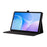For Infinix Xpad 20 Case with Stand Card Holder Cloth Texture Leather Tablet Cover - Black - 3