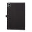For Infinix Xpad 20 Case with Stand Card Holder Cloth Texture Leather Tablet Cover - Black - 5