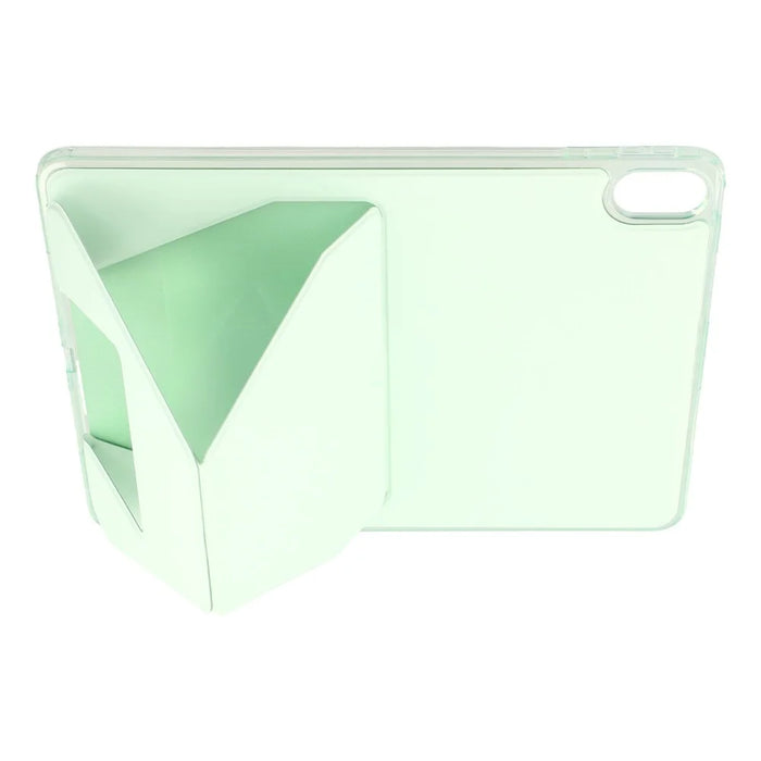 For Oppo Pad 4 Pro  /  OnePlus Pad 2 Pro Case TPU PU Leather Kickstand Tablet Cover - Green - 3