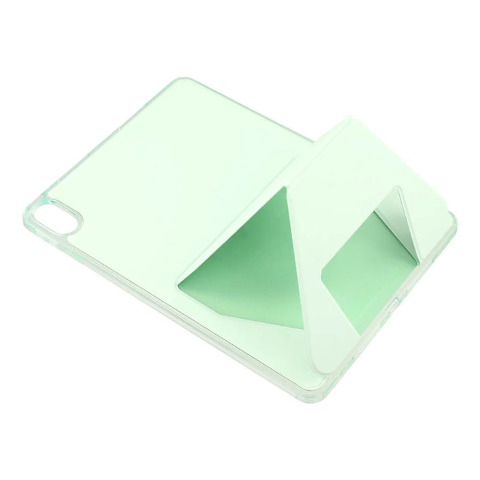 For Oppo Pad 4 Pro  /  OnePlus Pad 2 Pro Case TPU PU Leather Kickstand Tablet Cover - Green - 4