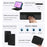 For Huawei MatePad 11.5 S (2026) / (2025) / (2024) Magnetic Floating Bluetooth-compatible Keyboard + Leather Tablet Case - 6