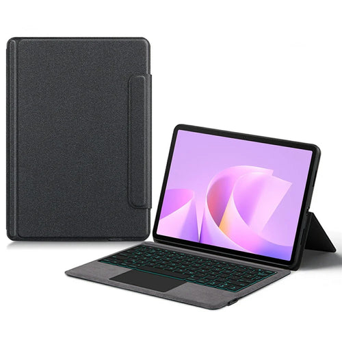For Huawei MatePad 11.5 S (2026) / (2025) / (2024) Leather Case + Touchpad Bluetooth-Compatible Keyboard with Backlit - 1