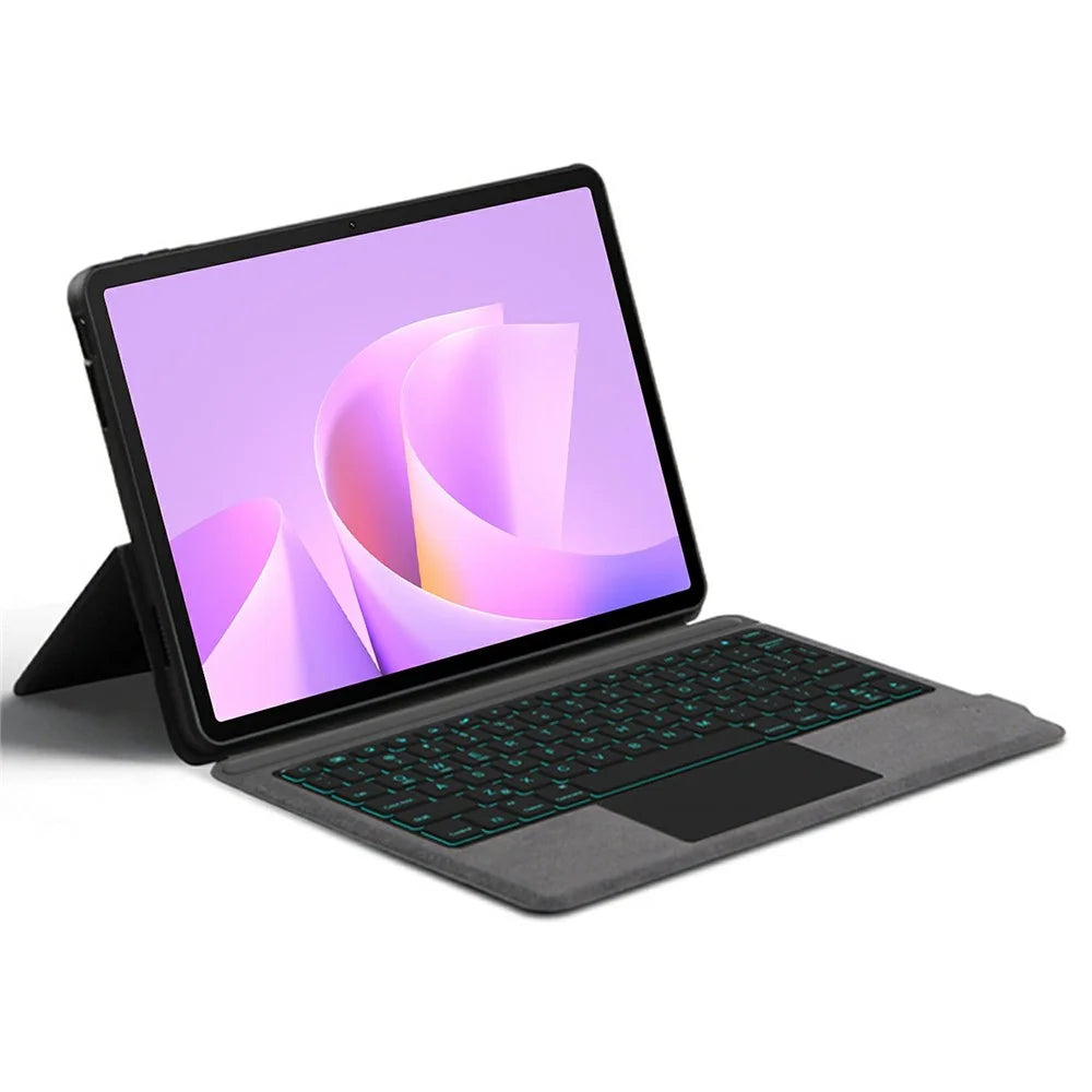 For Huawei MatePad 11.5 S (2026) / (2025) / (2024) Leather Case + Touchpad Bluetooth-Compatible Keyboard with Backlit - 3