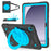 Tablet Case For Samsung Galaxy Tab A9  /  Tab A11 Kickstand Space Planet PC + Silicone Tablet Cover with Shoulder Strap - Black + Blue - 1