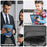 Tablet Case For Samsung Galaxy Tab S11 Kickstand PC + TPU Cover with Hand Strap - Navy Blue - 7