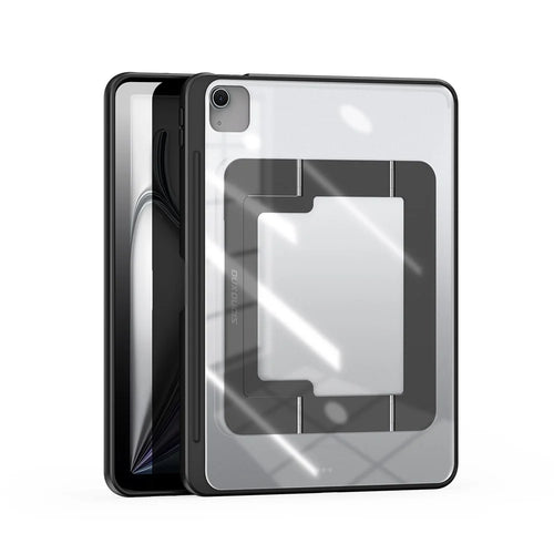 DUX DUCIS Axis Series Tablet Case for iPad Air 11 (2026) / (2025) / (2024) / Air (2022) / (2020) / iPad Pro 11 (2022) / (2021) / (2020) Kickstand PC + TPU Cover - Black - 1