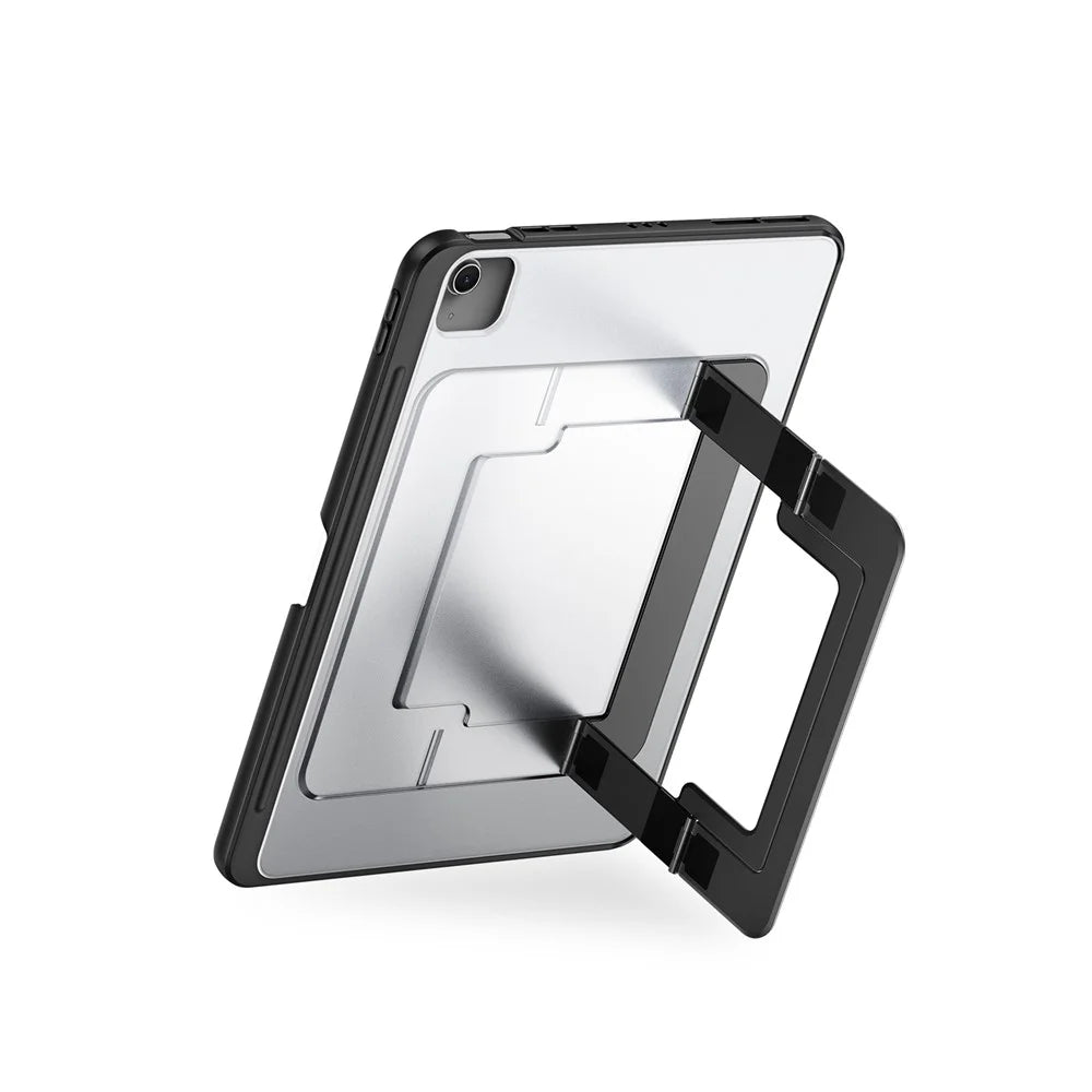 DUX DUCIS Axis Series Tablet Case for iPad Air 11 (2026) / (2025) / (2024) / Air (2022) / (2020) / iPad Pro 11 (2022) / (2021) / (2020) Kickstand PC + TPU Cover - Black - 2