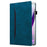 For Samsung Galaxy Tab S11 Case PU Leather Protective Folio Cover with Card Holder - Blue - 7