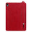 For Samsung Galaxy Tab S11 Case Hand Strap Kickstand Leather Tablet Cover - Red - 6
