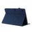 For Samsung Galaxy Tab A8 10.5 (2021) Case Card Holder Stand Butterfly Floral Imprinted Leather Tablet Cover - Blue - 2
