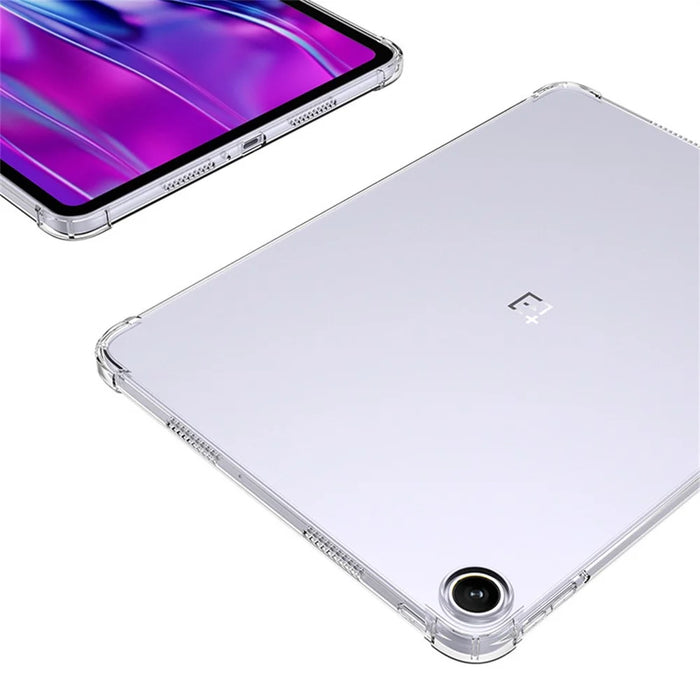 For OnePlus Pad Air5 / Pad Go 2 Case Four Corner Shockproof Clear Tablet TPU Cover - 2