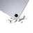 For OnePlus Pad Air5 / Pad Go 2 Case Four Corner Shockproof Clear Tablet TPU Cover - 3