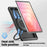 For Samsung Galaxy Tab S10 Lite Case Rotating Kickstand PC + TPU Shockproof Tablet Cover - Black - 4
