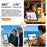 Kickstand Case for Samsung Galaxy Tab A11+ Drop Protection TPU + PC Tablet Cover with 9H Screen Film - Black - 4