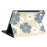 For iPad Pro 11 (2024) PU Leather Case Pattern Print Tablet Cover Stand with Pen Slot (Stylus Not Included) - Blue Daisies - 4