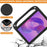 For Lenovo Idea Tab / Tab K11 Gen 2 Case Hand Grip Kickstand Tablet EVA Cover - Black - 5