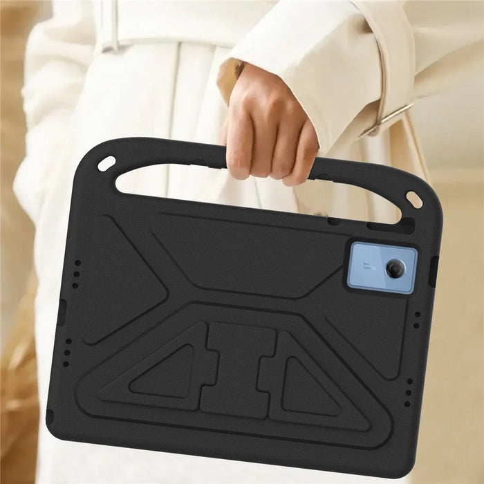 For Lenovo Idea Tab / Tab K11 Gen 2 Case Hand Grip Kickstand Tablet EVA Cover - Black - 6