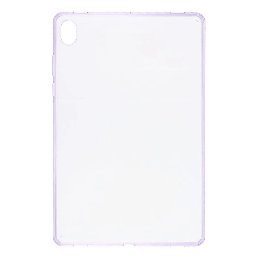 For Samsung Galaxy Tab S11 Case Flexible TPU + Acrylic Tablet Shockproof Protective Cover - Purple - 1