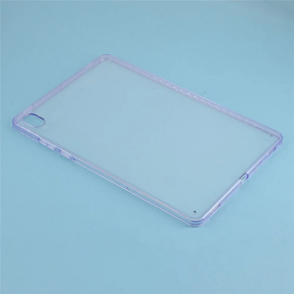 For Samsung Galaxy Tab S11 Case Flexible TPU + Acrylic Tablet Shockproof Protective Cover - Purple - 3