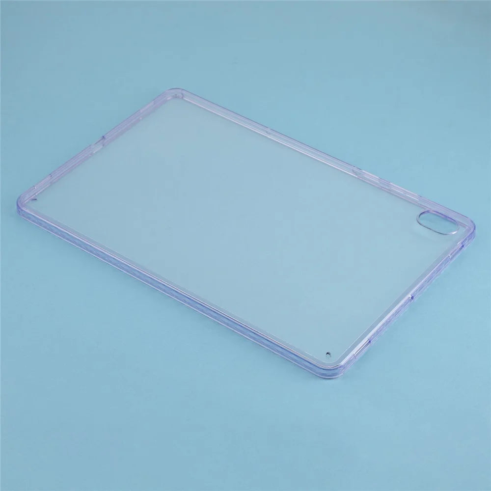 For Samsung Galaxy Tab S11 Case Flexible TPU + Acrylic Tablet Shockproof Protective Cover - Purple - 4