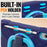 For iPad (2025)  /  10.9 (2022) Case TPU + PC + Silicone Tablet Cover Swivel Kickstand Handle Grip - Navy Blue - 3