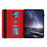For iPad 10.9 (2022) Leather Case Rotatable Honeycomb Imprinted Shockproof Tablet Cover with Stand - Red - 5