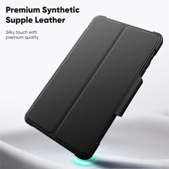 For Samsung Galaxy Tab A11 / A9 Tablet Case Detachable PC + TPU + PU Leather Flip Cover - Pink - 2