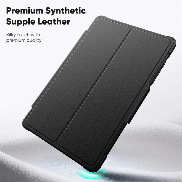 For Samsung Galaxy Tab A11+ / A9+ Tablet Case Detachable PC + TPU + PU Leather Flip Cover - Pink - 2
