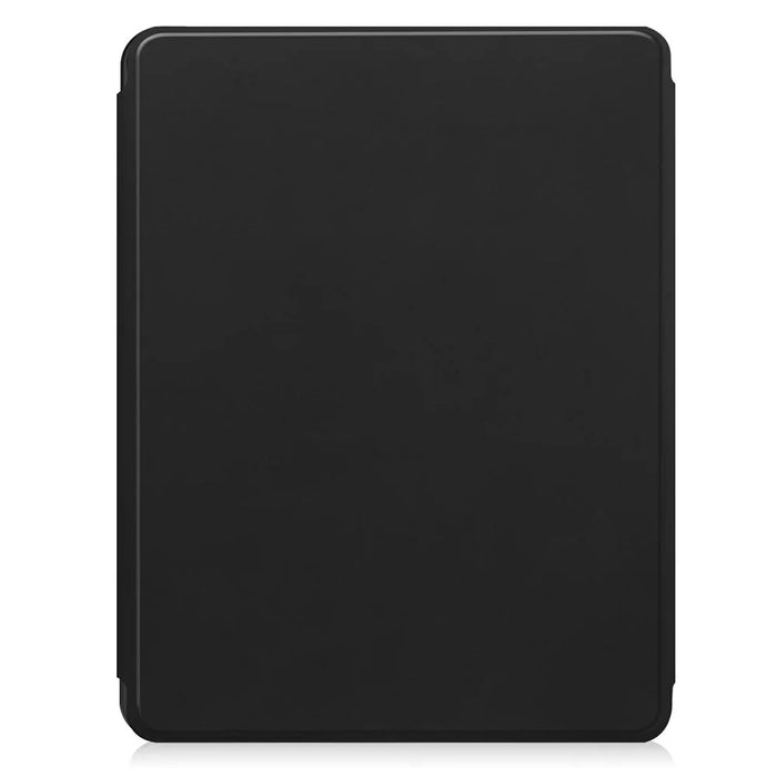 For iPad (2025)  /  10.9 (2022) Case 360 Degree Rotary Stand PU Leather + Acrylic Tablet Cover (Without Keyboard) - Black - 6