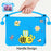EVA Case For iPad 10.2 (2021)  /  (2020)  /  (2019)  /  Air 10.5 inch (2019) Bee Style Kickstand Tablet Cover with Carry Handle - Blue - 4