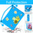 EVA Case For iPad 10.2 (2021)  /  (2020)  /  (2019)  /  Air 10.5 inch (2019) Bee Style Kickstand Tablet Cover with Carry Handle - Blue - 5