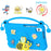 EVA Case For Samsung Galaxy Tab A11  /  A9  /  A7 Lite 8.7-inch  /  A 8.0 (2019)  /  Lenovo Tab K9 Bee Style Kickstand Tablet Cover with Carry Handle - Blue - 2