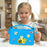 EVA Case For Samsung Galaxy Tab A11  /  A9  /  A7 Lite 8.7-inch  /  A 8.0 (2019)  /  Lenovo Tab K9 Bee Style Kickstand Tablet Cover with Carry Handle - Blue - 6