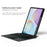 For Huawei MatePad 11.5 (2026) Leather Case + Bluetooth-Compatible Keyboard with Backlight Trackpad - 6