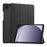 ENKAY HAT PRINCE For Samsung Galaxy Tab A9 / Galaxy Tab A11 Trifold Stand Cover   PU Leather + PC Tablet Case - Black - 1