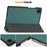 ENKAY HAT PRINCE For Samsung Galaxy Tab A9 / Galaxy Tab A11 Trifold Stand Cover   PU Leather + PC Tablet Case - Black - 7