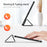 DUX DUCIS For OnePlus Pad Go 2 Case  Domo Series Tri-fold Stand PU Leather Tablet Cover - Black - 2