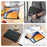 DUX DUCIS For Realme Pad 3 Case  Domo Series Tri-fold Stand PU Leather Tablet Cover - Black - 7