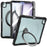 Kickstand Case for iPad Air 13 (2026) / (2025) / (2024) / iPad Pro 12.9 (2022) / (2021) / (2020) / (2018) TPU + PC Tablet Cover with 9H Screen Film - Black - 1