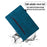 Tablet Case For iPad Pro 13 (2025) / (2024) Card Slot PU Leather Stand Tablet Cover - Blue - 7