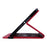 Tablet Case For iPad 10.2 (2020)  /  10.2 (2019)  /  Air 10.5 inch (2019) Imprinting Calf Leather Flower Pattern Stand Cover Shell with Pen Holder Strap - Red - 6