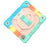 For iPad Air 13 (2026)  /  (2025)  /  (2024) Case with Kickstand Wrist Strap PC + Silicone Tablet Cover - Rainbow+Pink - 4
