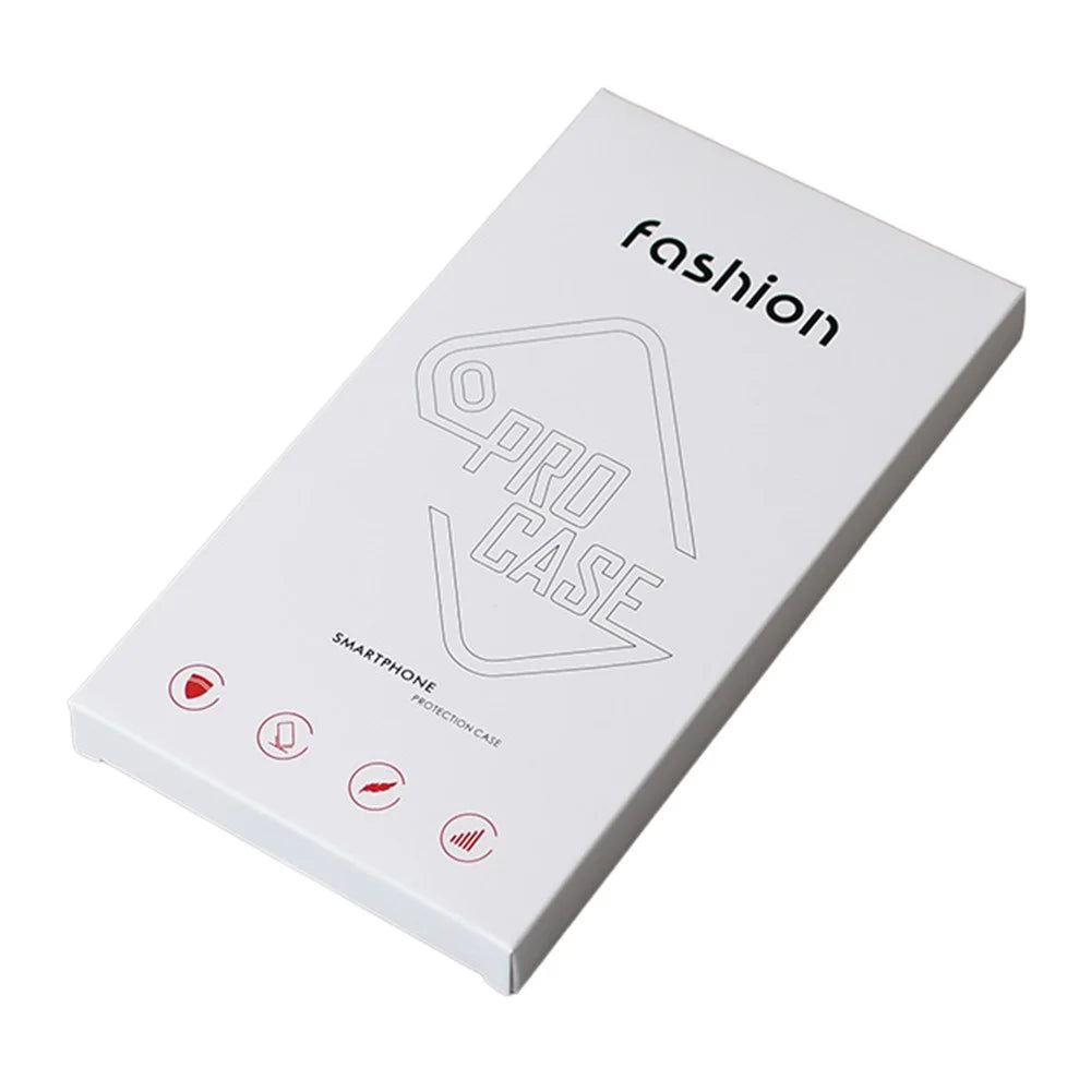 K1 18.2x10x1.5cm Phone Case Packaging Box Insert Tray Paper Case for Phone Cover - White - 1