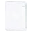 Tablet Case for iPad mini (2024)  /  (2021) Clear Crystal Cover with Pencil Slot Shockproof TPC + PC Shell - Transparent - 5