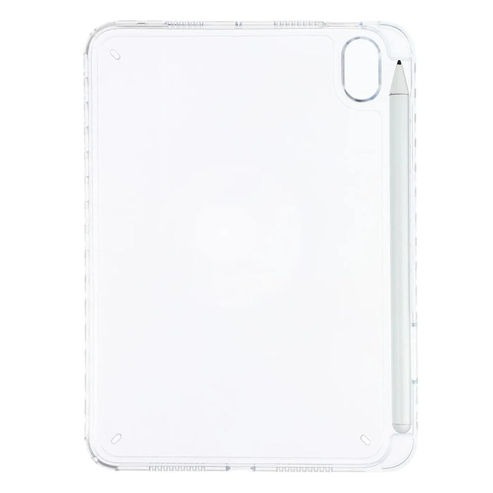 Tablet Case for iPad mini (2024)  /  (2021) Clear Crystal Cover with Pencil Slot Shockproof TPC + PC Shell - Transparent - 5