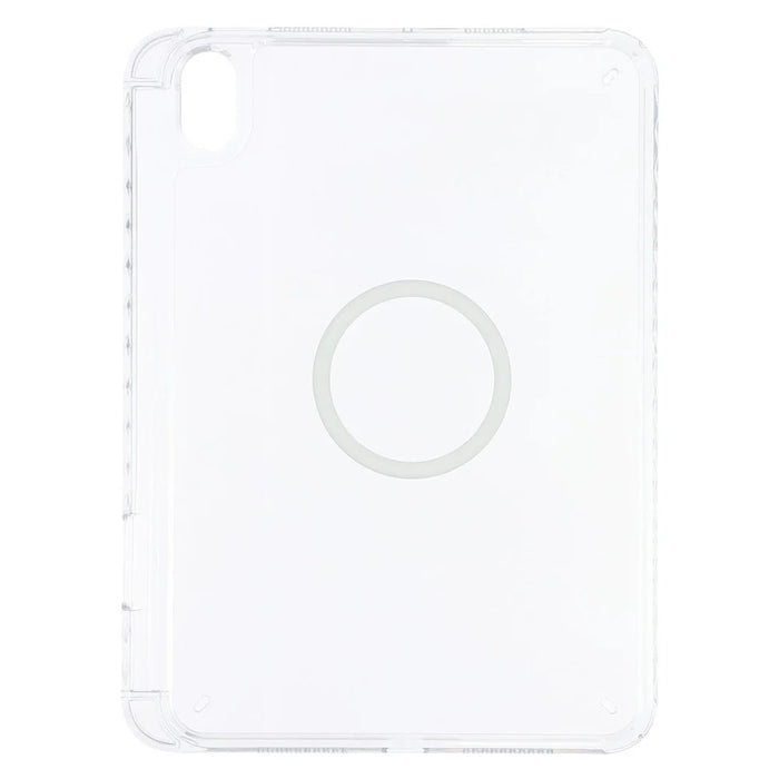 Tablet Case for iPad mini (2024)  /  (2021) Transparent Magnetic Cover with Pencil Slot Shockproof TPC + PC Shell - Transparent - 2