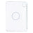 Tablet Case for iPad mini (2024)  /  (2021) Transparent Magnetic Cover with Pencil Slot Shockproof TPC + PC Shell - Transparent - 3